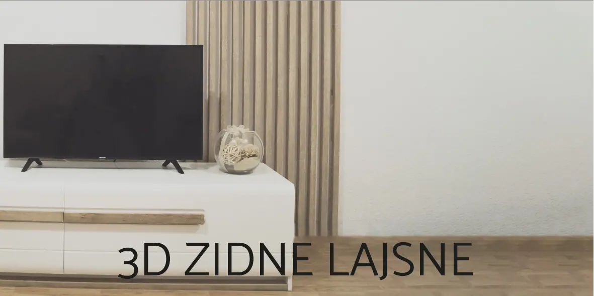 3D zidne lajsne, detalj